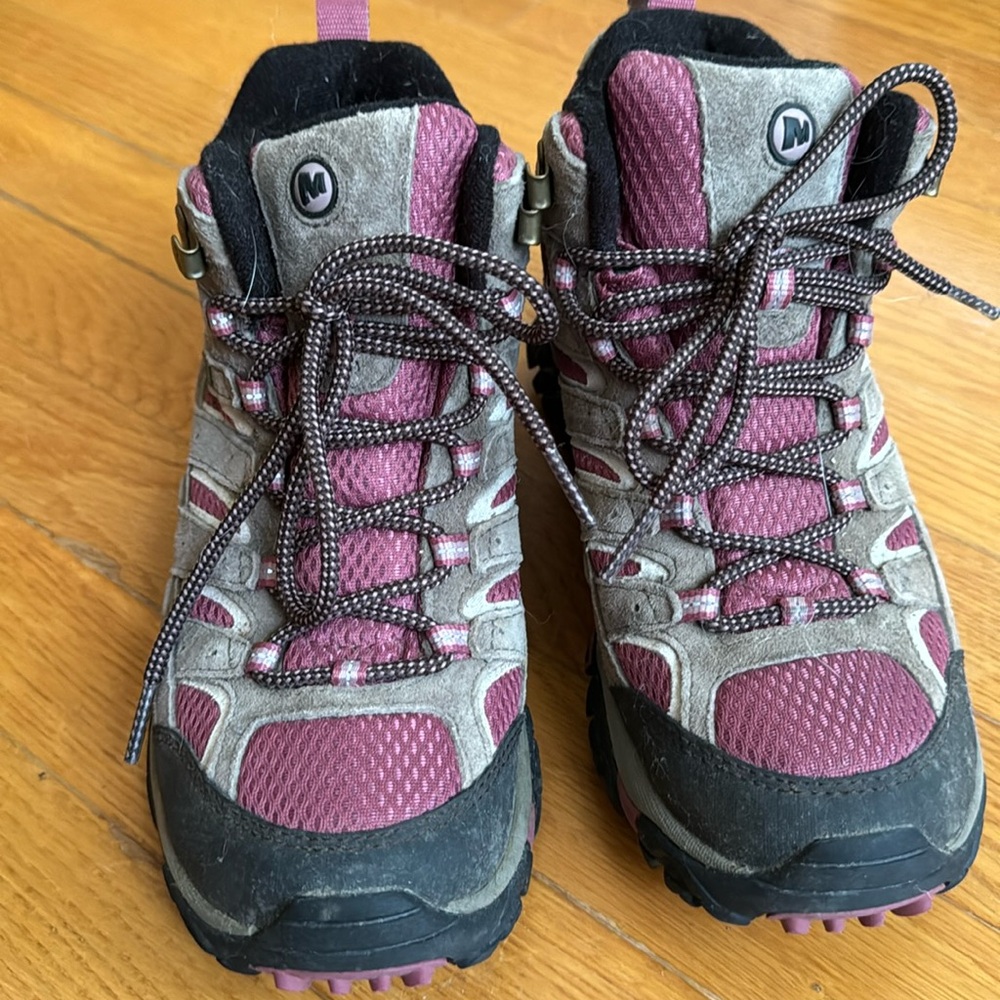Merrell Moab 2 mid waterproof 7.5 boulder/blush